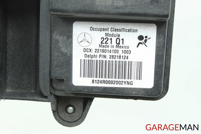 10-13 Mercedes W221 S550 S63 AMG Front Right Occupant Seat Module Sensor OEM