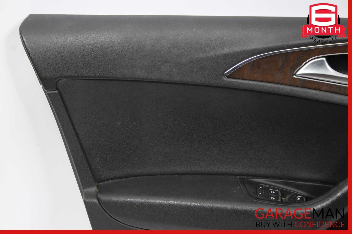 12-15 Audi A6 Front Left Driver Side Interior Door Trim Panel Cover Assembly OEM