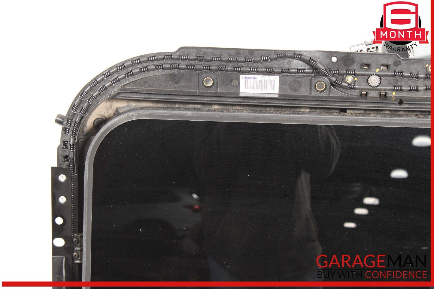 12-18 Audi A6 Panoramic Sunroof Window Glass Panel Shade Assembly OEM
