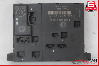 03-12 Mercedes R230 SL500 SL550 SL55 AMG Door Control Module Left Side OEM