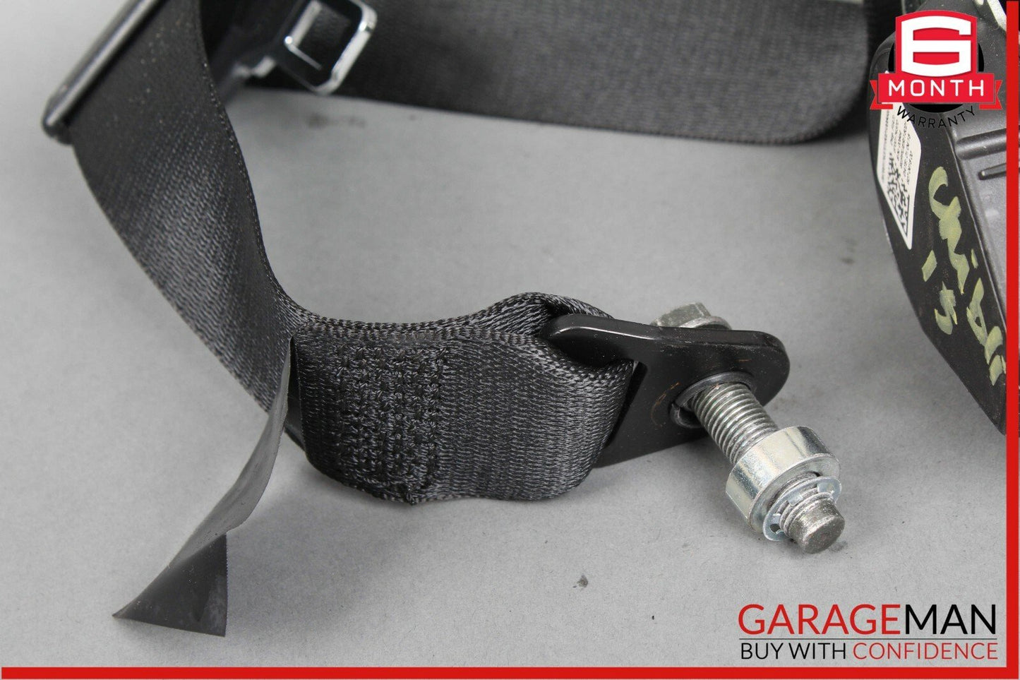 14-17 Maserati Ghibli Rear Left / Right Side Seatbelt Seat Belt Retractor Black