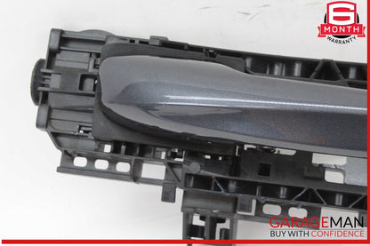 15-20 Mercedes W205 C300 Right Passenger Side Exterior Door Handle Gray OEM