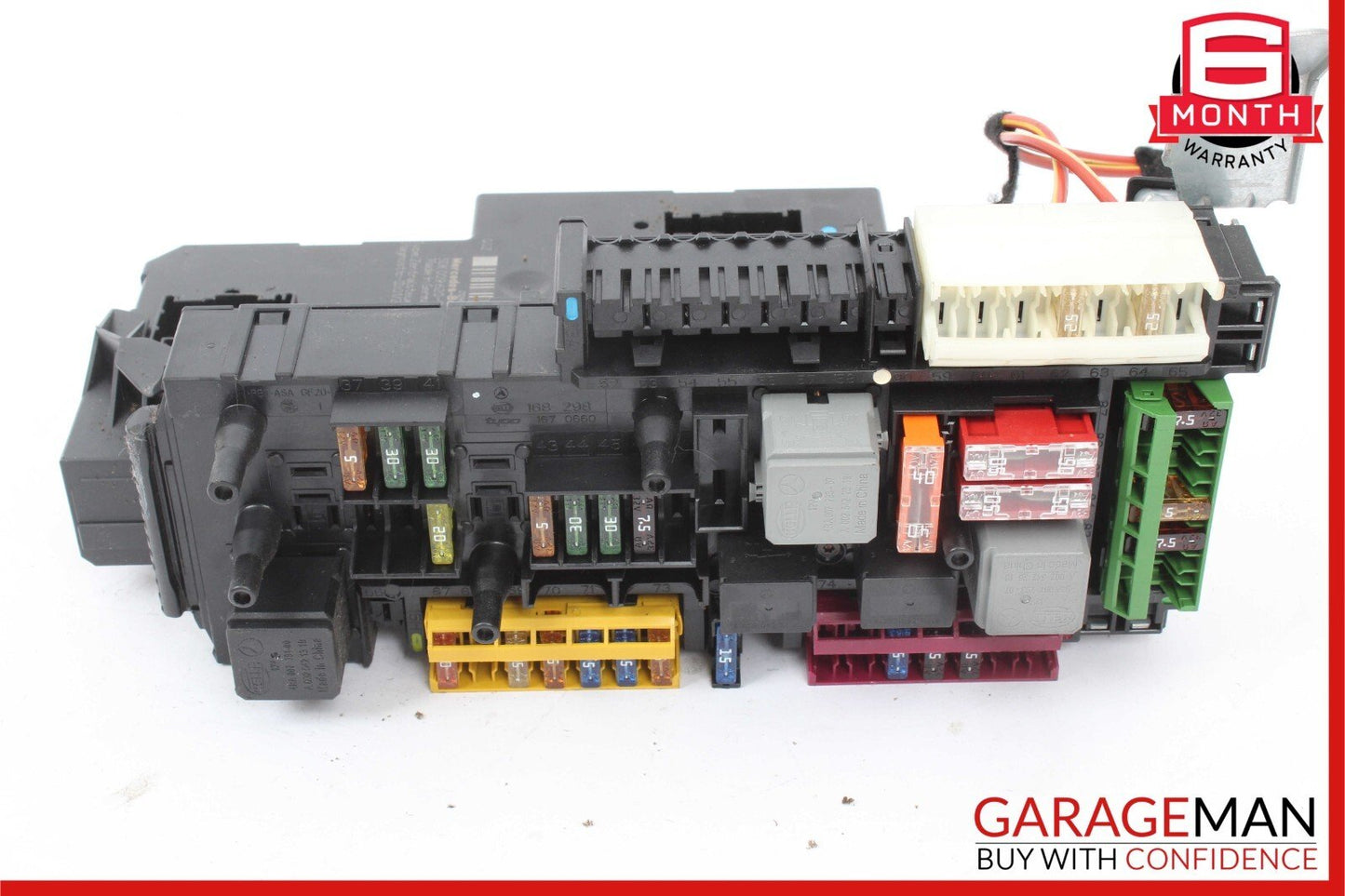 10-11 Mercedes W212 E350 E550 Rear SAM Module Fuse Box Relay 2129060605 OEM