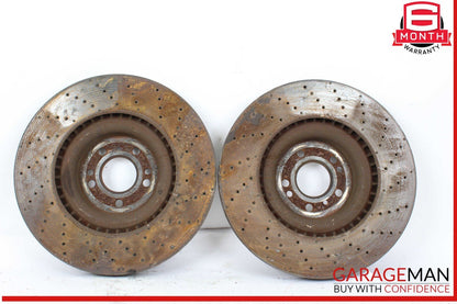 13-19 Mercedes X166 GL450 4MATIC Front Left & Right Brake Rotor Disc Set of 2