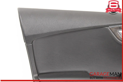 12-18 Audi A7 S7 RS7 Front Left Driver Side Door Panel Cover Trim Black OEM