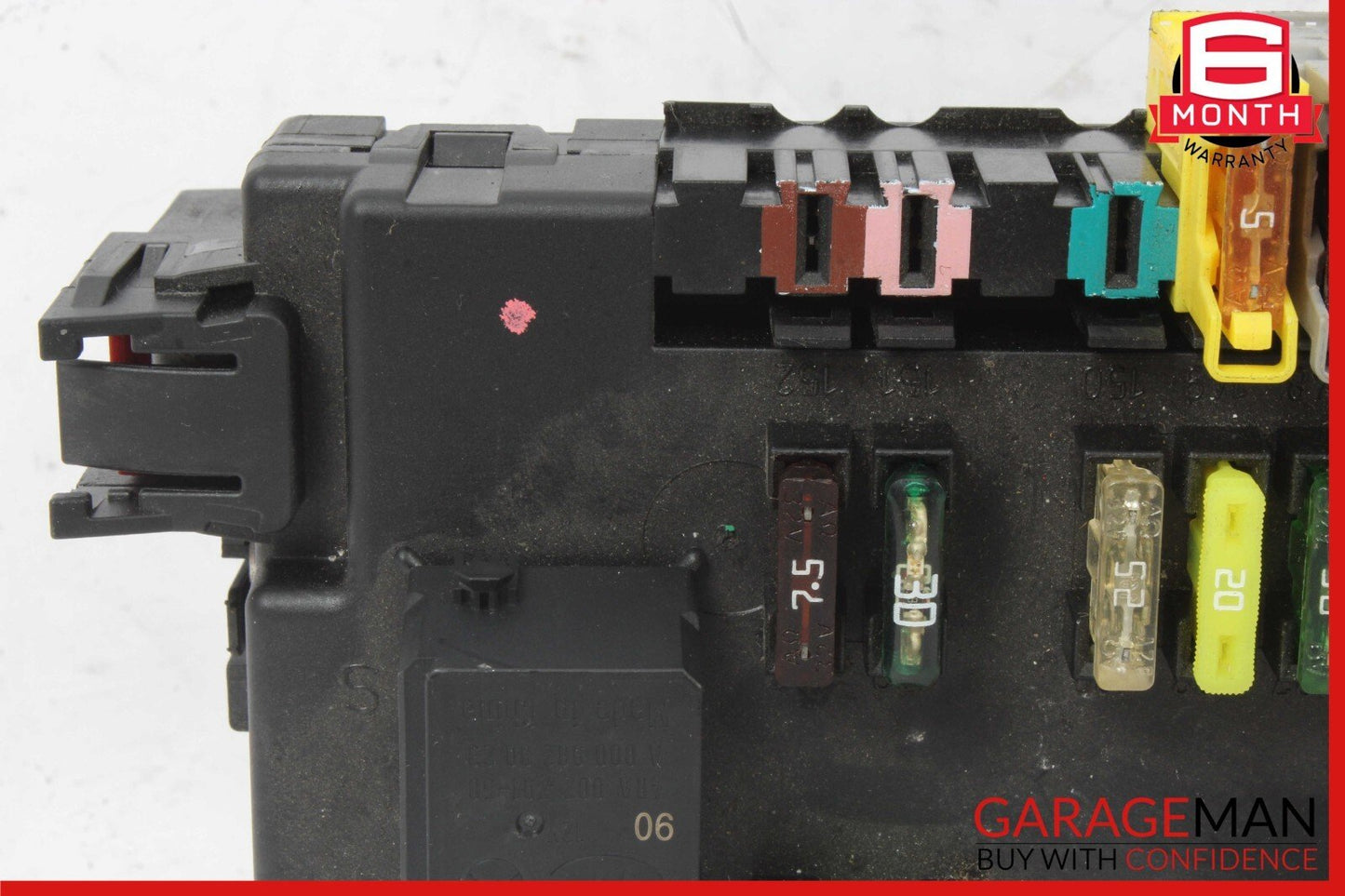 07-09 Mercedes W221 S550 S63 AMG CL550 Rear Trunk Fuse Relay Junction Box OEM