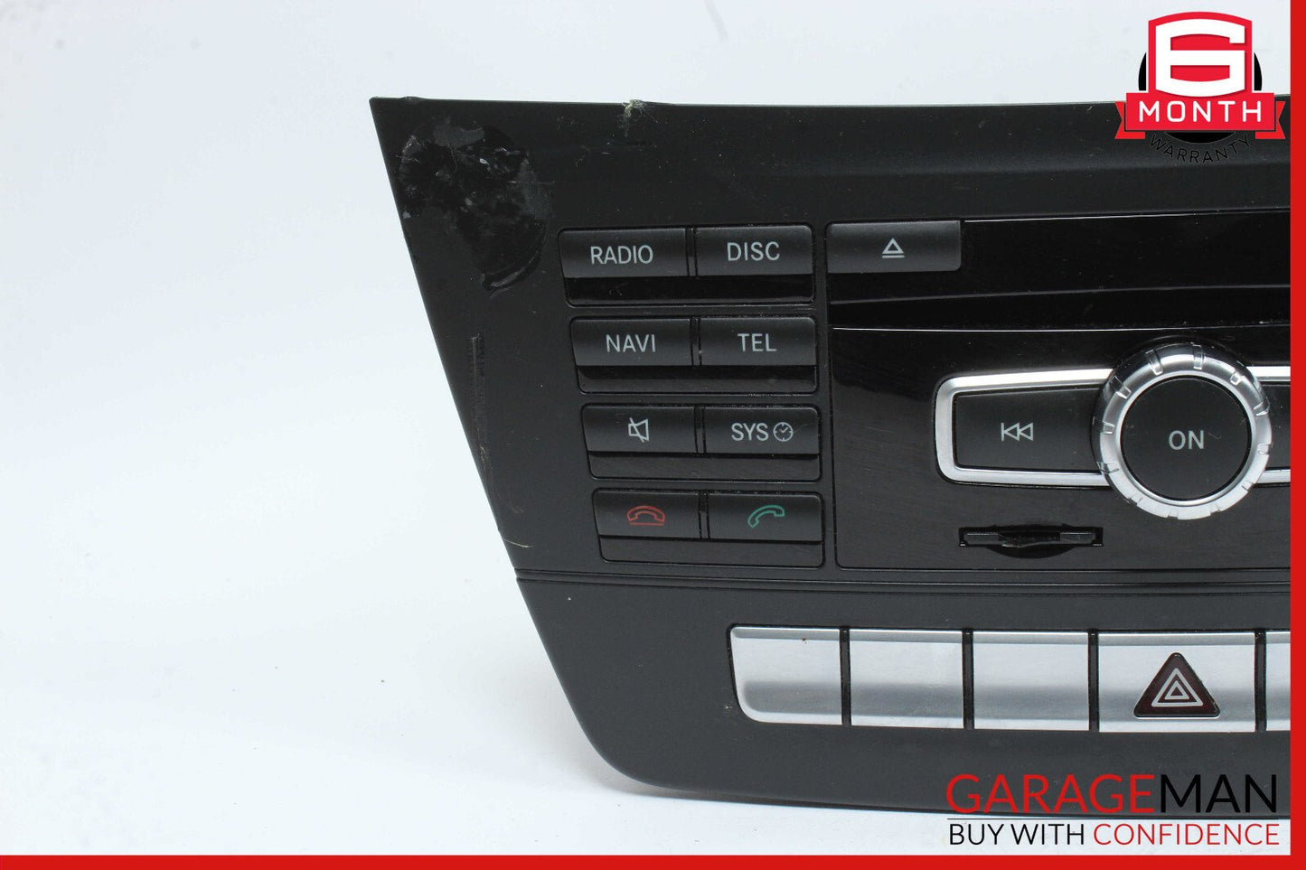 12-14 Mercedes W204 C250 C350 Navigation Command Head Unit DVD CD Audio OEM