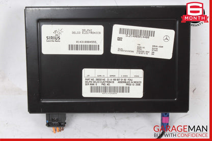 03-11 Mercedes CLS550 GL450 E550 E350 Sirius Satellite Radio Receiver Module