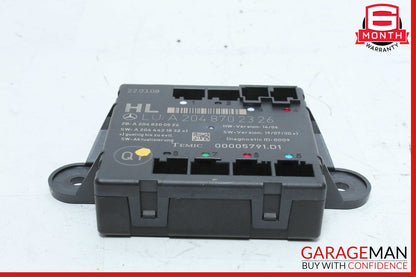 08-14 Mercedes W204 C300 C350 Rear Left Side Door Control Module 2048702326 OEM