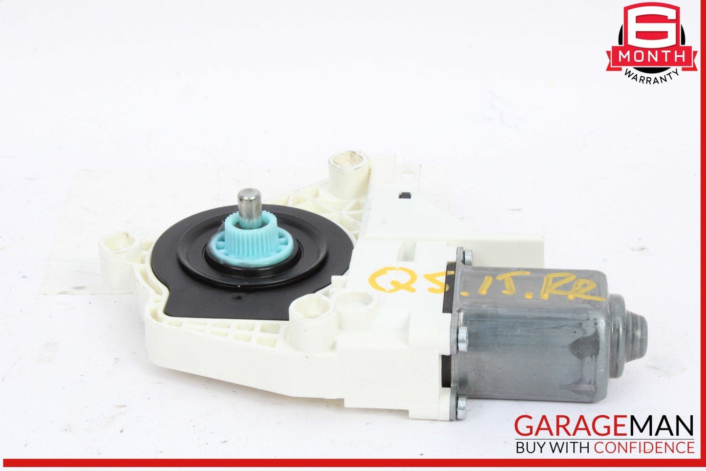 09-18 Audi Q5 SQ5 S6 Rear Right Passenger Side Window Regulator Motor OEM