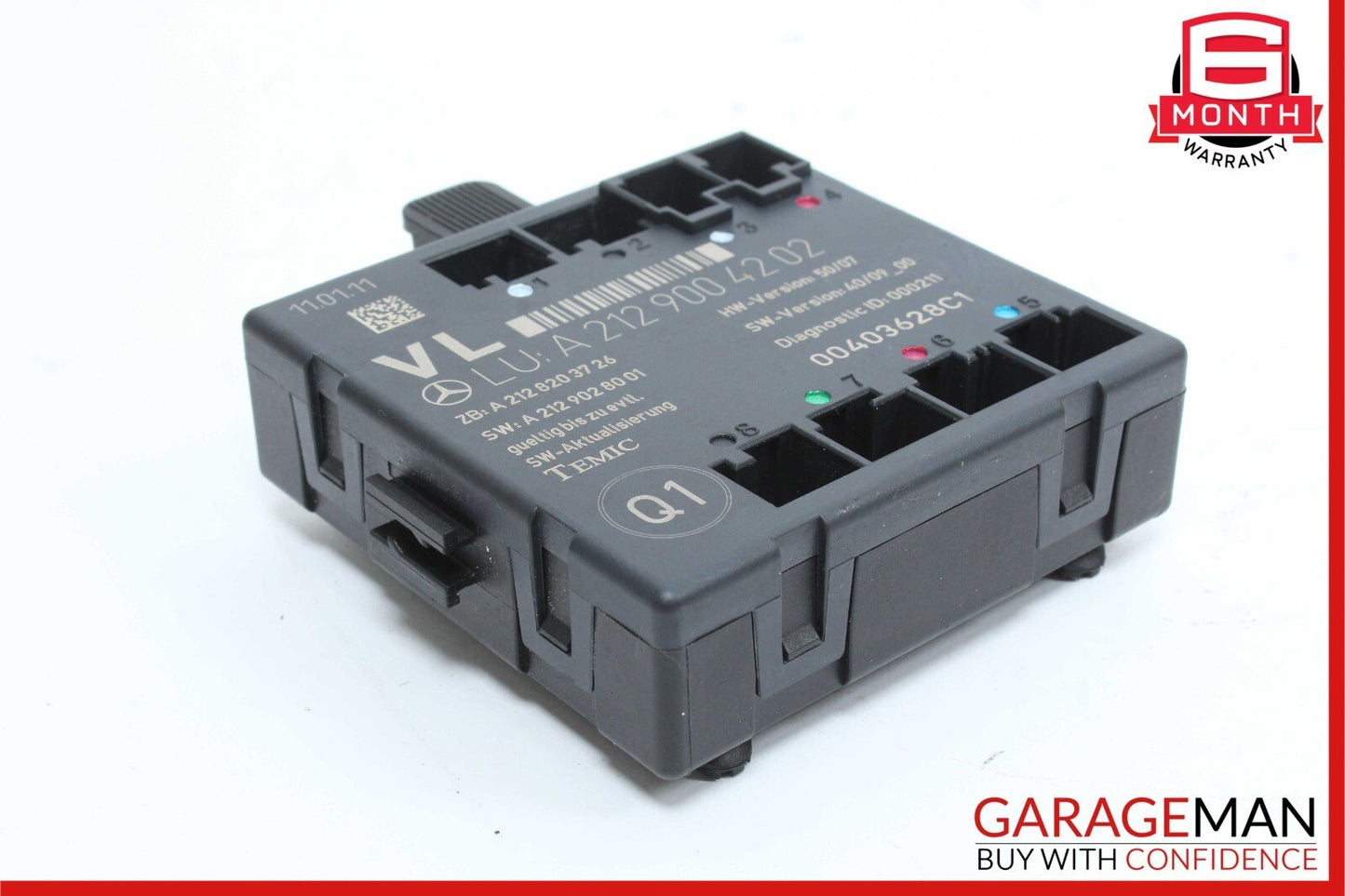 08-18 Mercedes C300 C350 CLS550 E350 Front Left Driver Door Control Module OEM