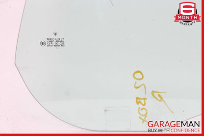 97-04 Porsche Boxster 986 Front Right Passenger Side Door Window Auto Glass OEM