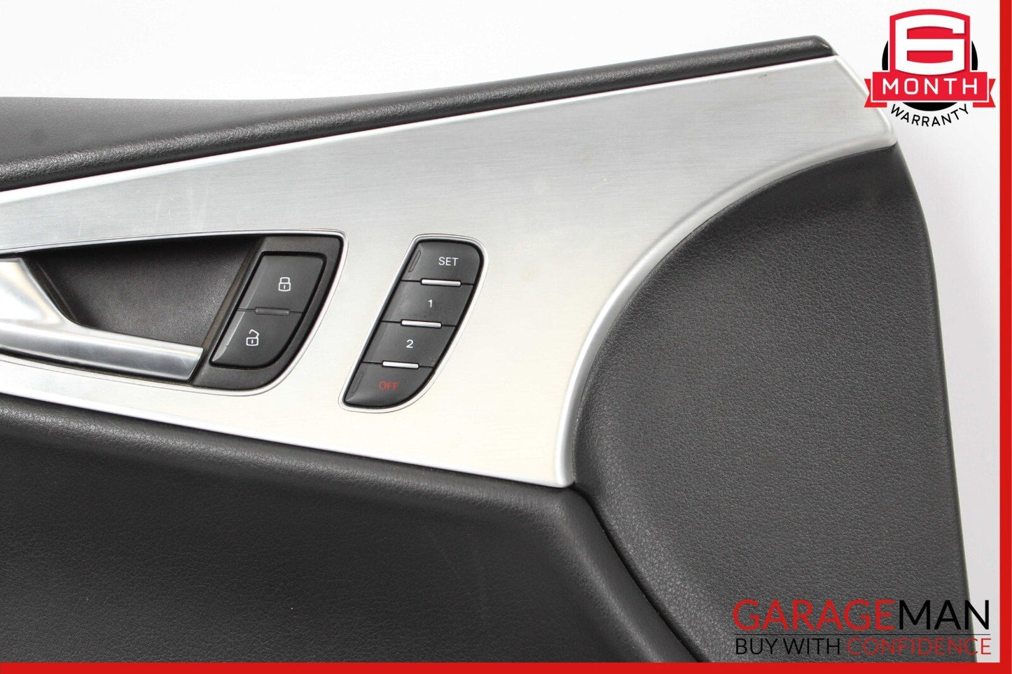 12-15 Audi A7 Front Left Driver Side Interior Door Panel Trim Cover Assembly OEM