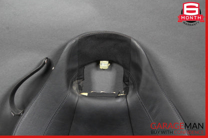 05-11 Mercedes R171 SLK350 Front Right Top Upper Seat Cushion Black