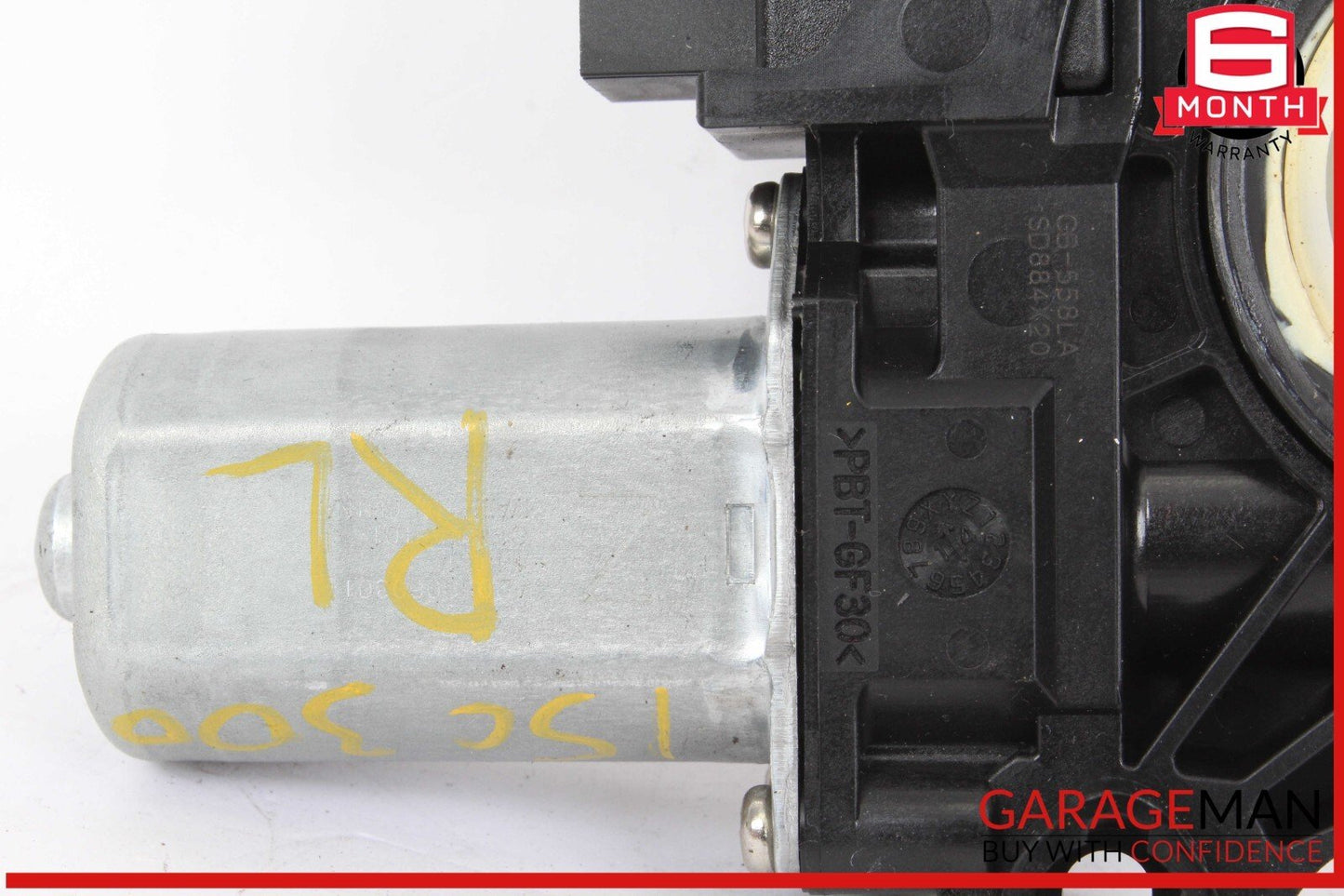 15-18 Mercedes W205 C300 C63 AMG Rear Left Side Door Window Regulator Motor OEM