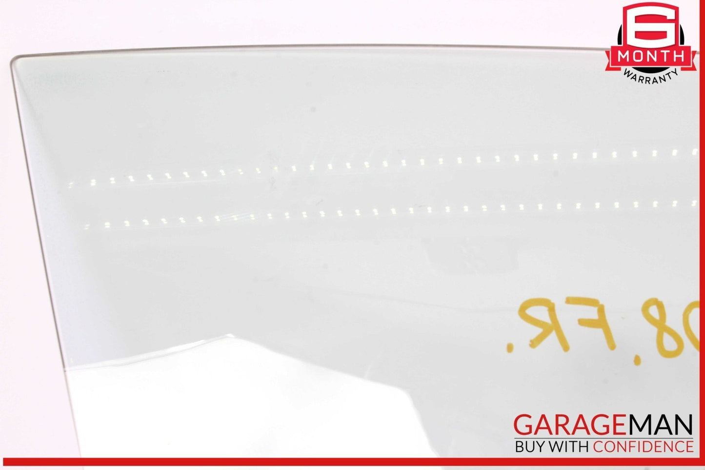 07-18 Bentley Continental GTC Front Right Passenger Side Door Window Glass OEM