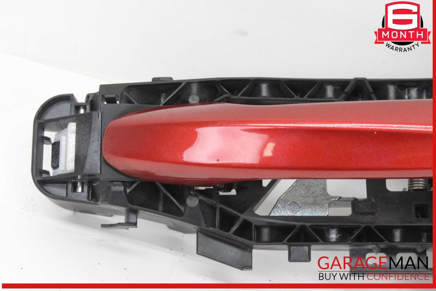 15-20 Mercedes W205 C300 Rear Left Driver Side Exterior Door Handle Red OEM