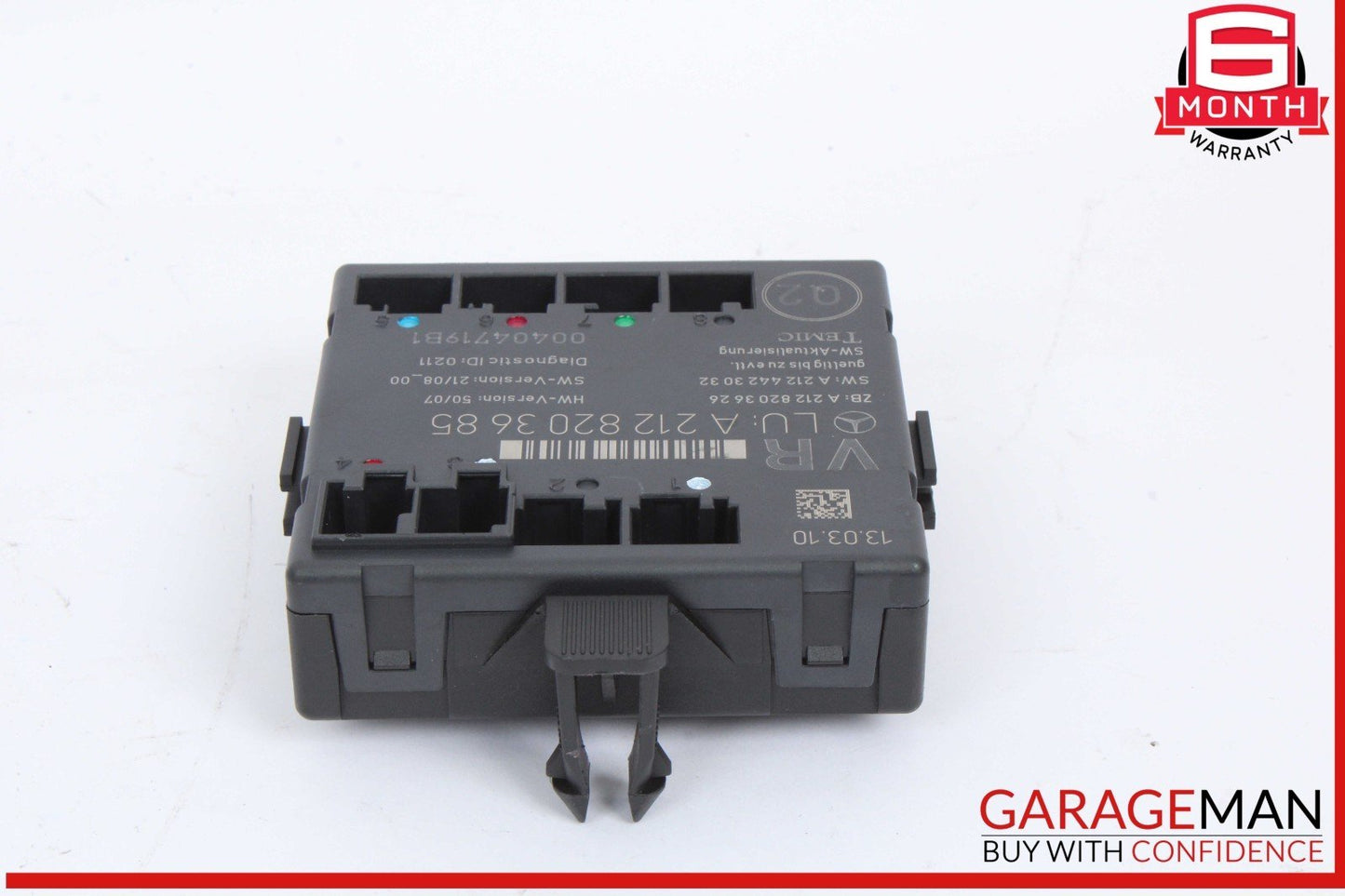 08-18 Mercedes W212 E350 Front Right Passenger Side Door Control Module Unit OEM