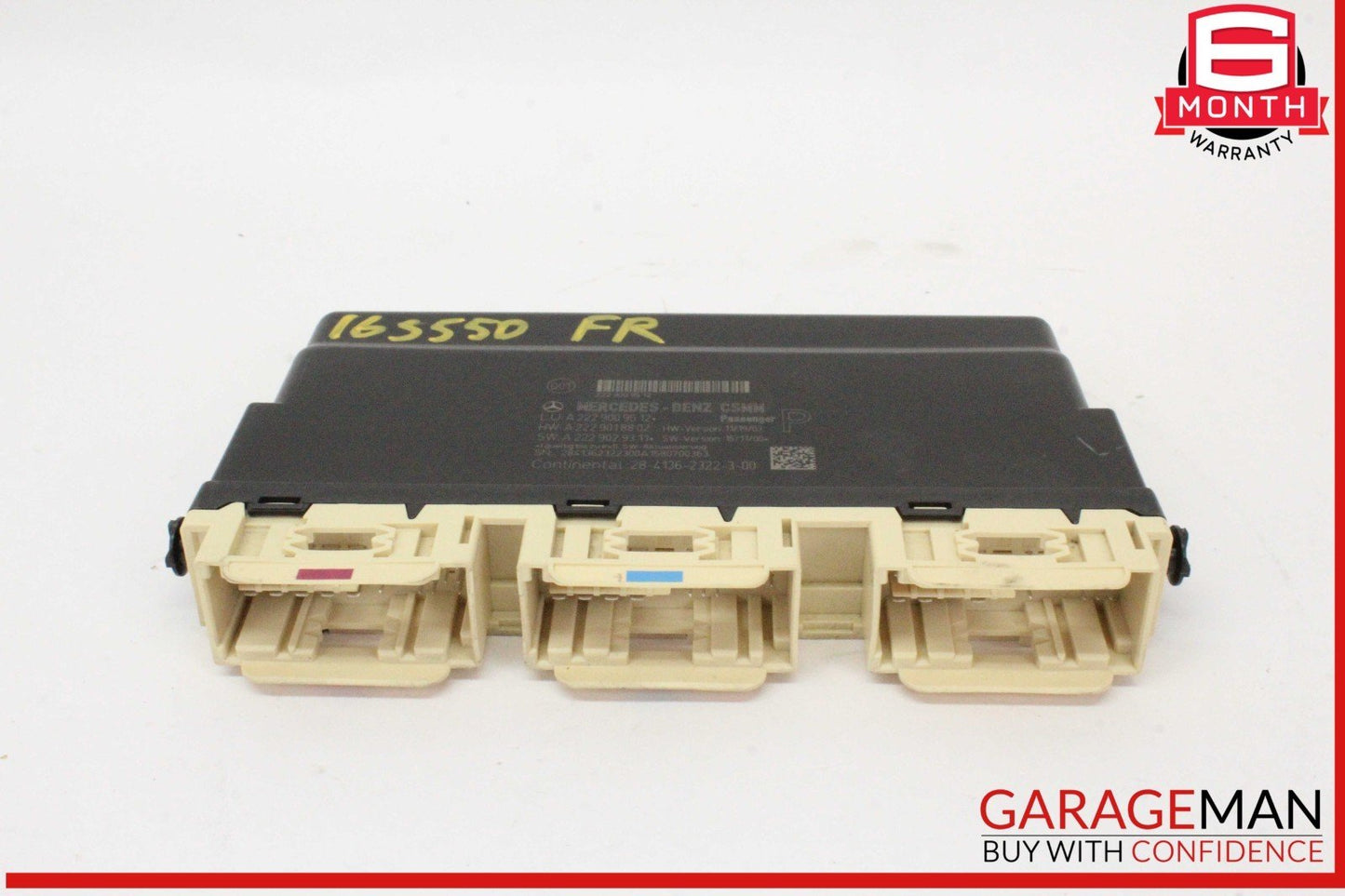 14-17 Mercedes W222 S550 Front Right Passenger Side Seat Control Module Unit OEM