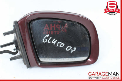 07-08 Mercedes X164 GL450 Front Right Side Mirror Door Rear View Carneol Red OEM