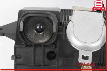 03-08 Mercedes R230 SL500 Rear Left Seat Belt Retractor Luggage w/ Speaker OEM