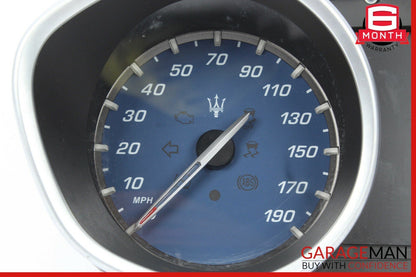 14-17 Maserati Ghibli Speedometer Odometer Instrument Cluster Gauge OEM