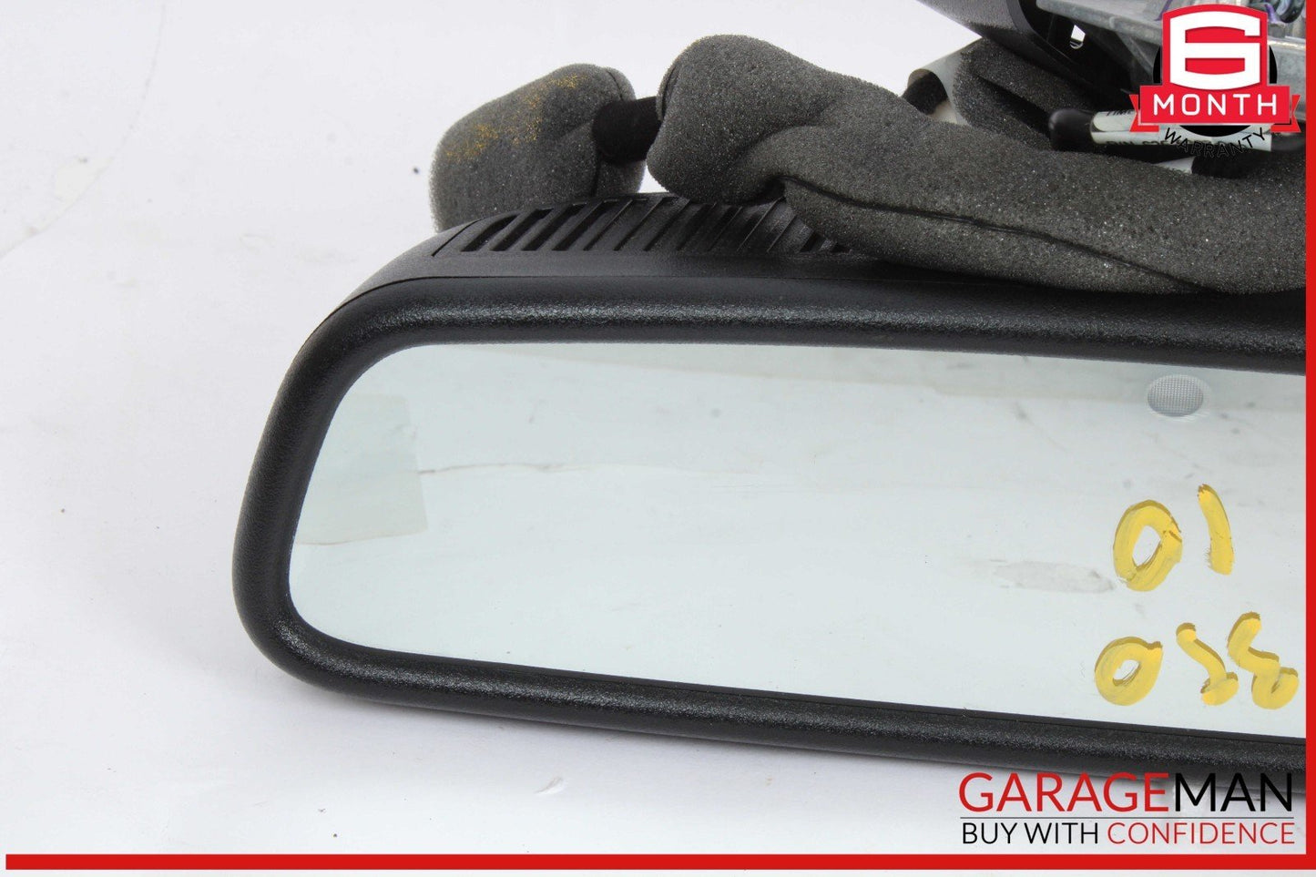 08-12 Mercedes W212 E350 Front Upper Windshield Interior Rear View Mirror OEM