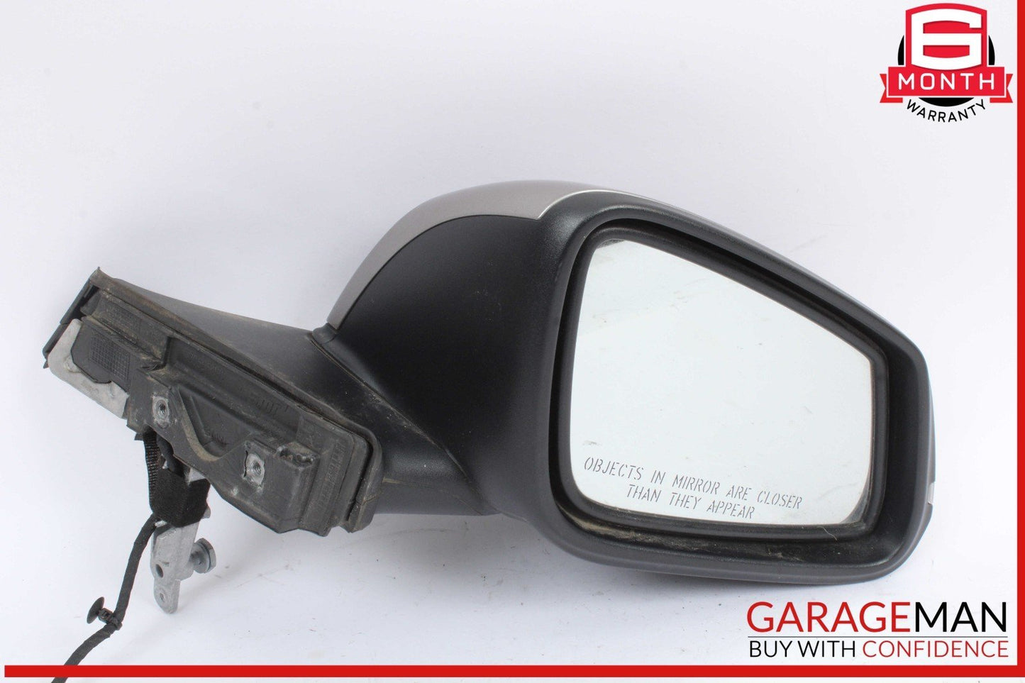 14-21 BMW i3 I01 Hybrid Front Right Side Door Rear View Mirror Heated Gray OEM