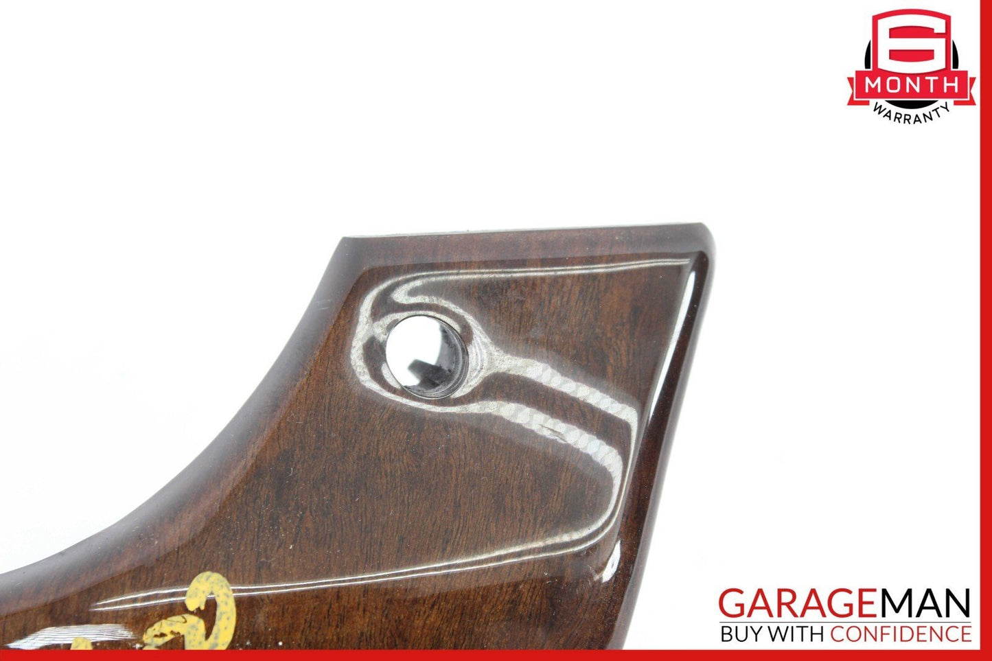 13-19 Mercedes X166 GL450 GLS550 Front Left Side Dashboard Trim Cover Wood OEM
