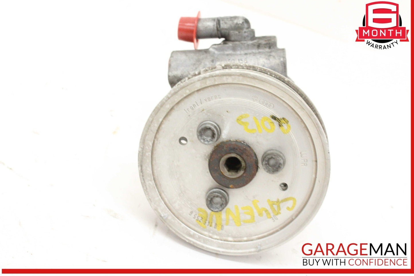 11-18 Porsche Cayenne 958 AWD 3.0L Power Steering Pump w/ Pulley 7P5422154C OEM