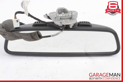 08-14 Mercedes W204 C300 C250 C63 AMG Top Upper Rear View Mirror Assembly Black