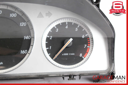 08-11 Mercedes W204 C300 C350 Speedometer Instrument Odometer Cluster Gauge OEM