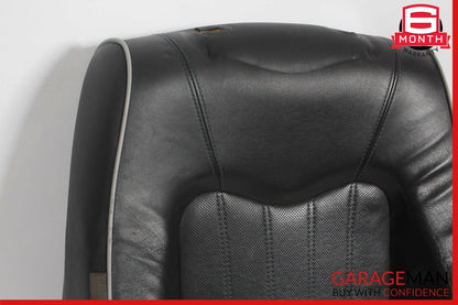 03-08 Maserati Quattroporte M139 Front Right Side Top Upper Seat Cushion Black