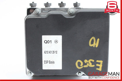 10-14 Mercedes W212 E350 E550 ABS Anti Lock Pump Brake Module 2124312912 OEM