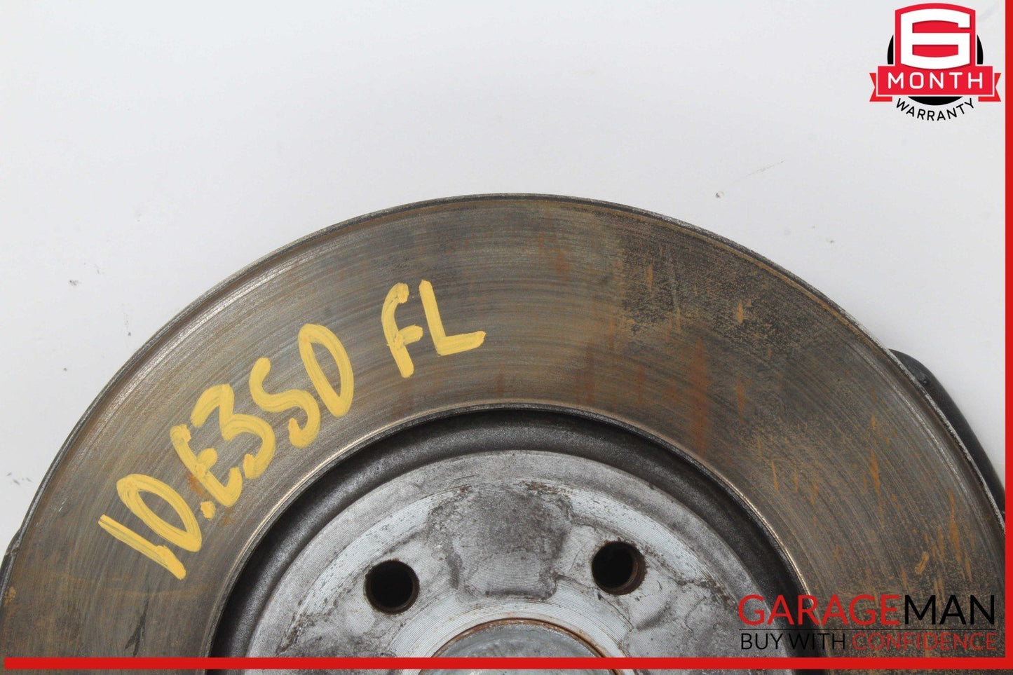 10-16 Mercedes W212 E350 Front Left Side Spindle Knuckle Hub w/ Rotor Disc OEM