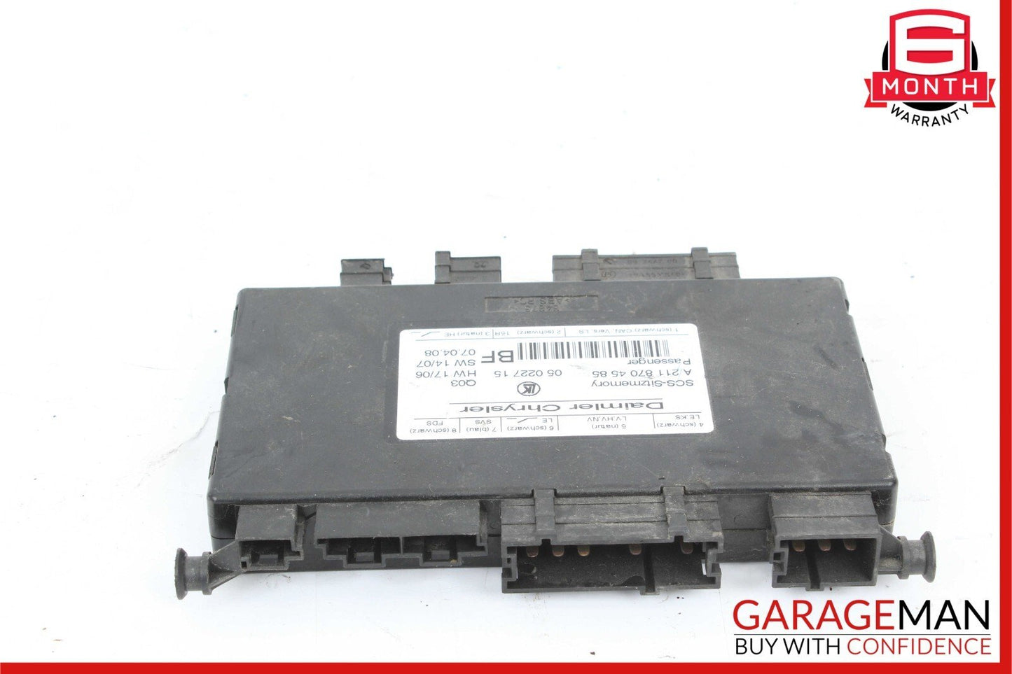 03-13 Mercedes E550 CLS550 ML350 GL450 Front Right Side Seat Control Module Unit