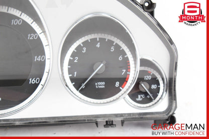 10-13 Mercedes W212 E350 E500 E550 Speedometer Instrument Cluster Odometer Assy