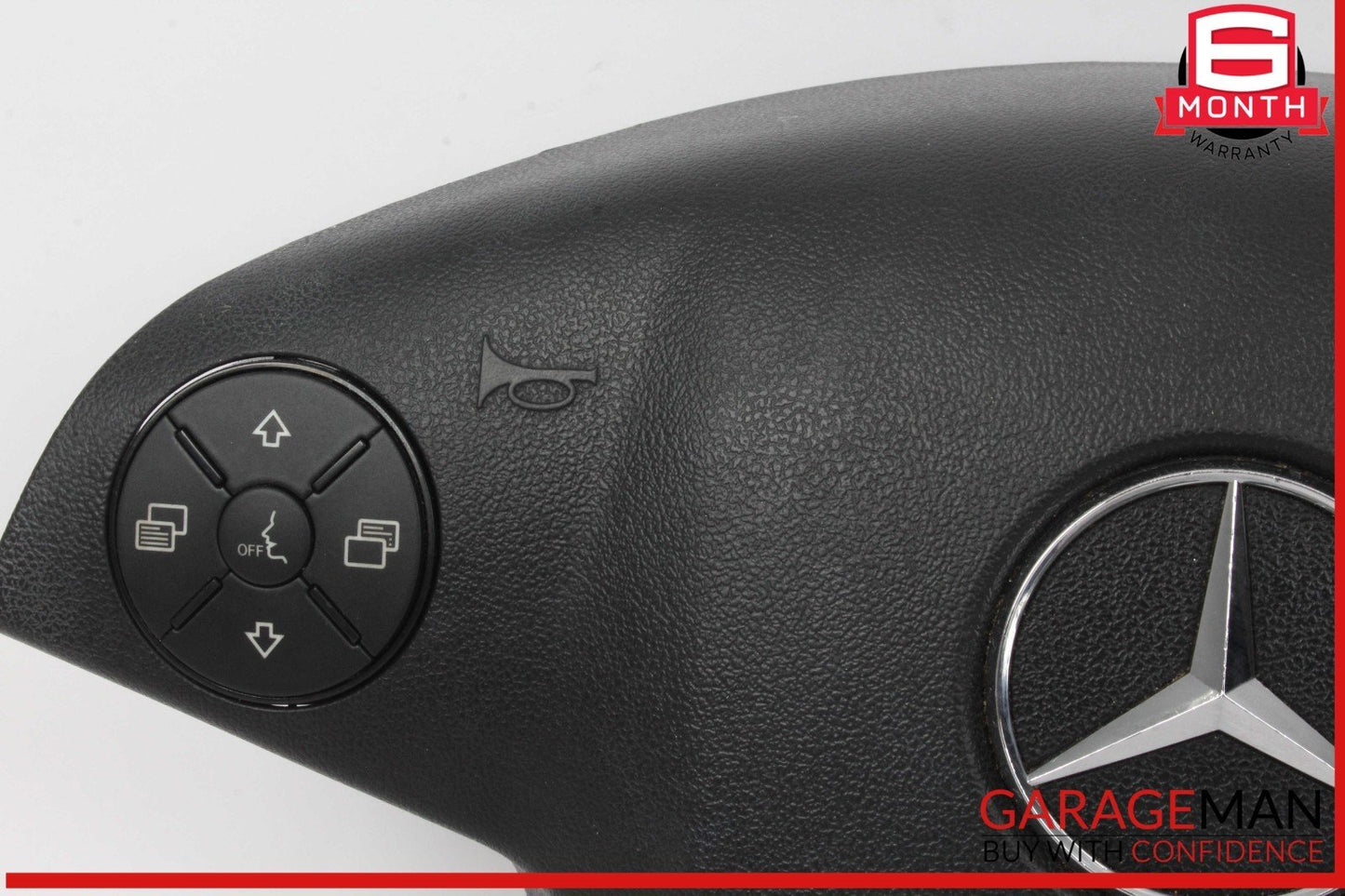 09-13 Mercedes X164 GL450 R350 ML550 Steering Wheel Airbag Air Bag Black OEM