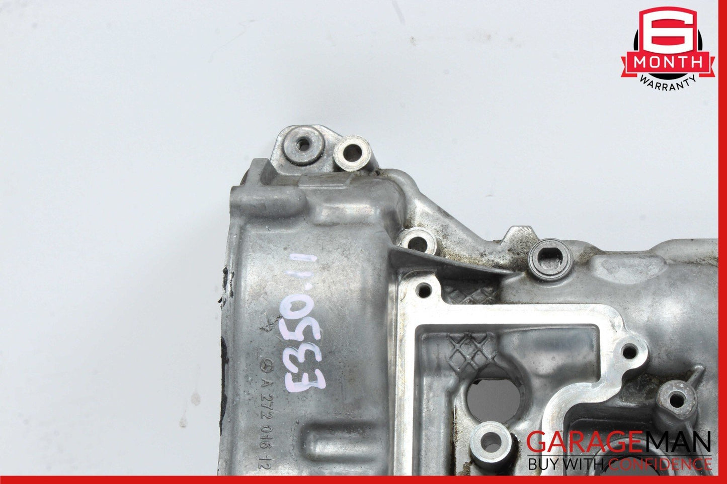 05-13 Mercedes W212 E350 CLK350 S350 Left Side Engine Cylinder Head Cover OEM