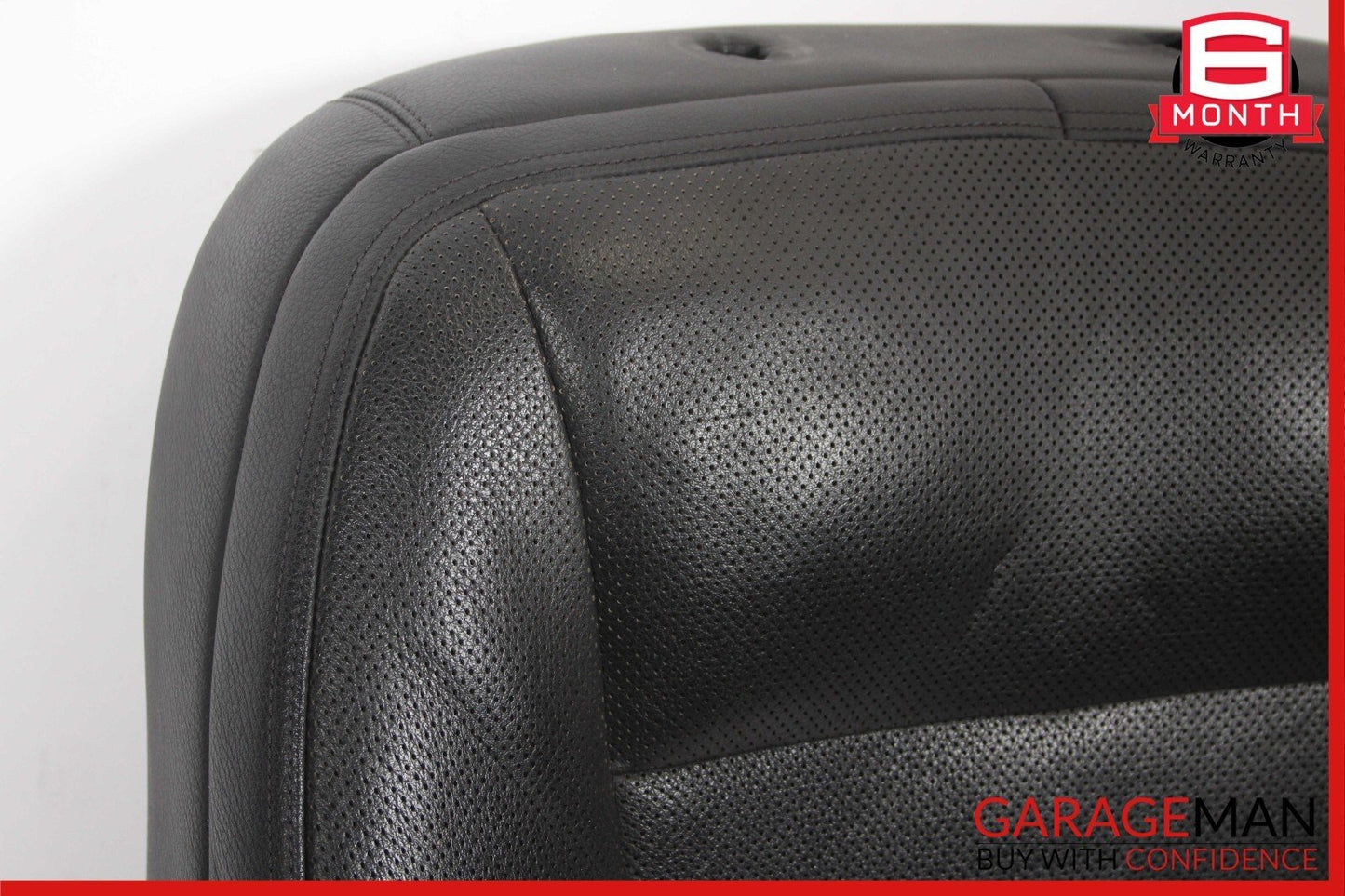 10-13 Mercedes W221 S550 S400 Front Left Top Upper Seat Cushion Black OEM