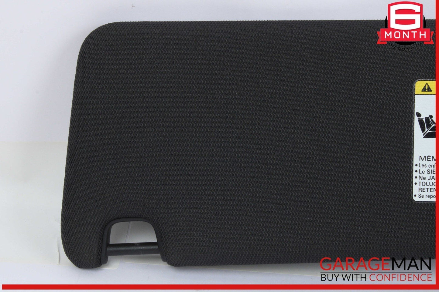 16-18 Audi A6 A7 Front Right Side Sun Visor Sunvisor Black 4G0857552N OEM
