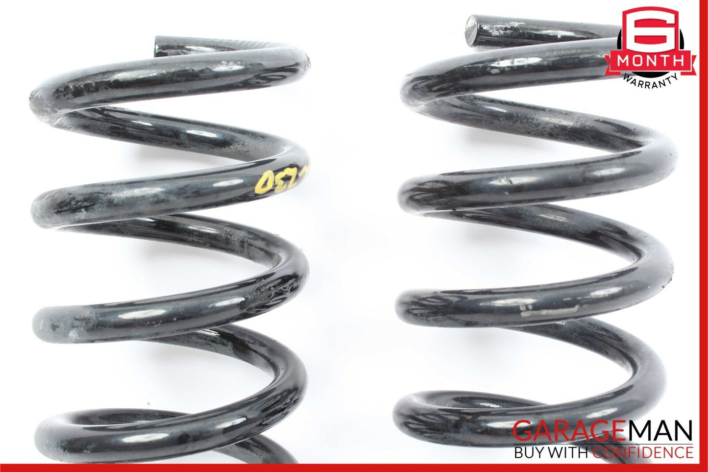 94-00 Mercedes W202 C230 Front Suspension Shock Absorber Coil Spring Set of 2