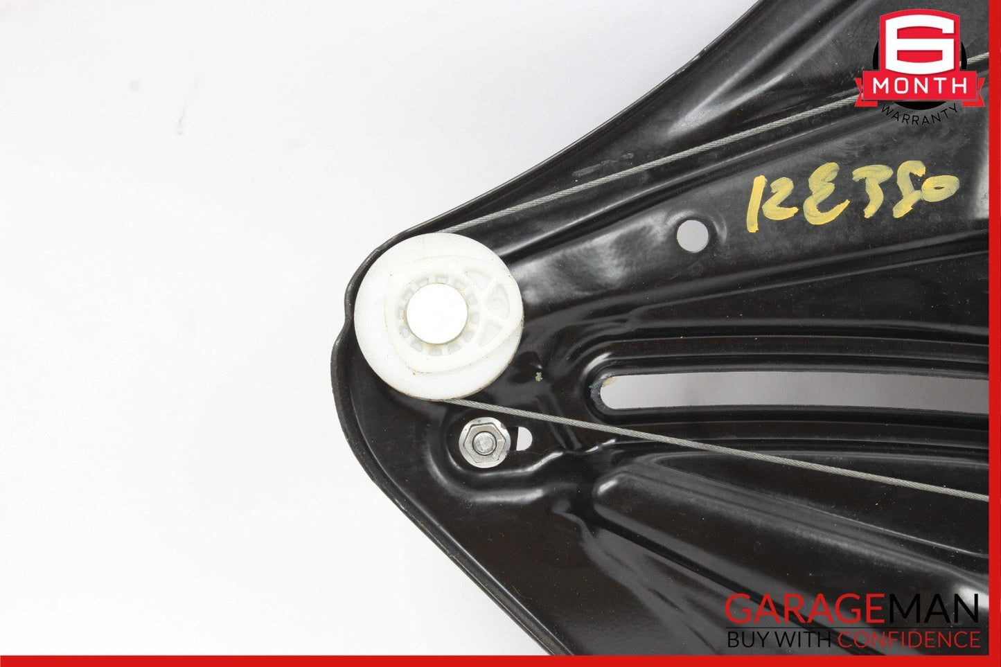 10-16 Mercedes W207 E350 E400 Rear Left Window Regulator Motor Plate Assembly