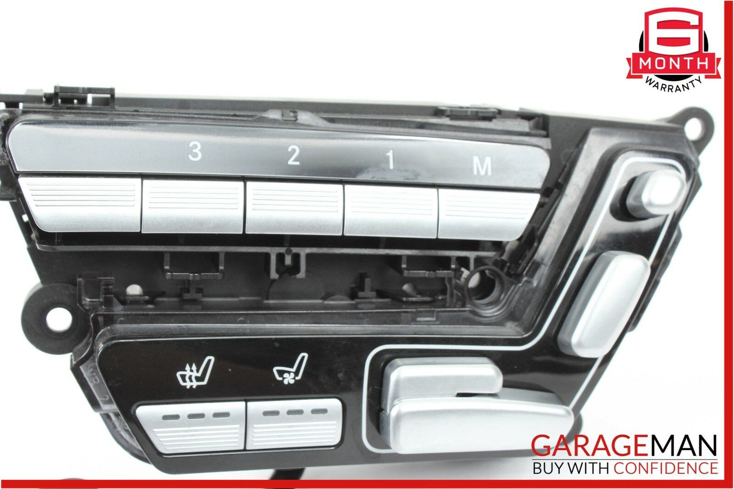 07-14 Mercedes S550 CL600 Front Right Side Seat Adjust Control Memory Switch Set