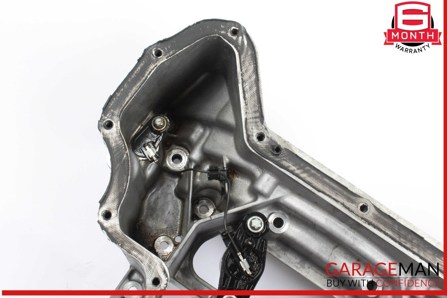 06-11 Mercedes W211 E350 Engine Upper Oil Sump Baffle Pan 2720142102 OEM