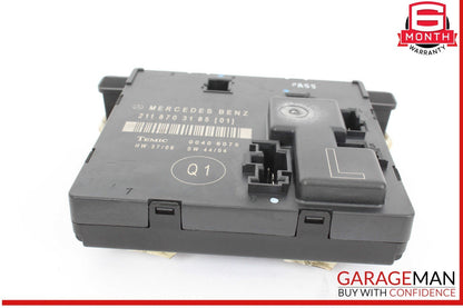 03-09 Mercedes W211 E350 E550 Rear Left Driver Side Door Control Module OEM