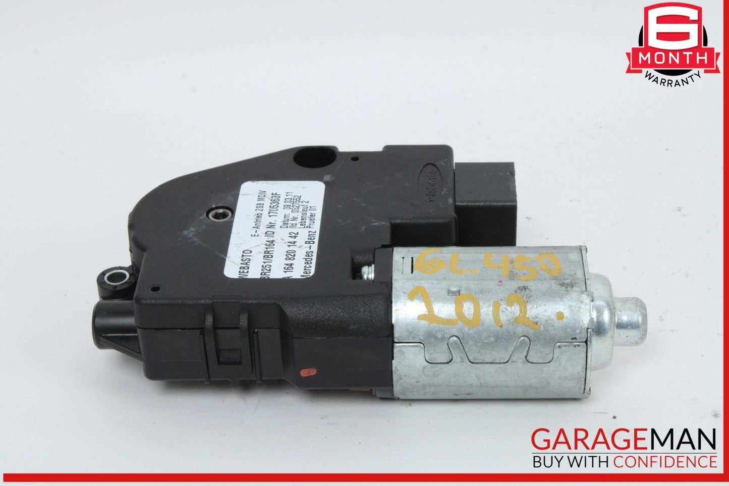 06-13 Mercedes X164 GL450 R350 Panoramic Sunroof Sun Roof Motor 1648201442 OEM