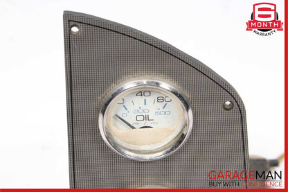 Mercruiser Dash Ignition Oil Temp Temperature Indicator Trim Panel Assembly