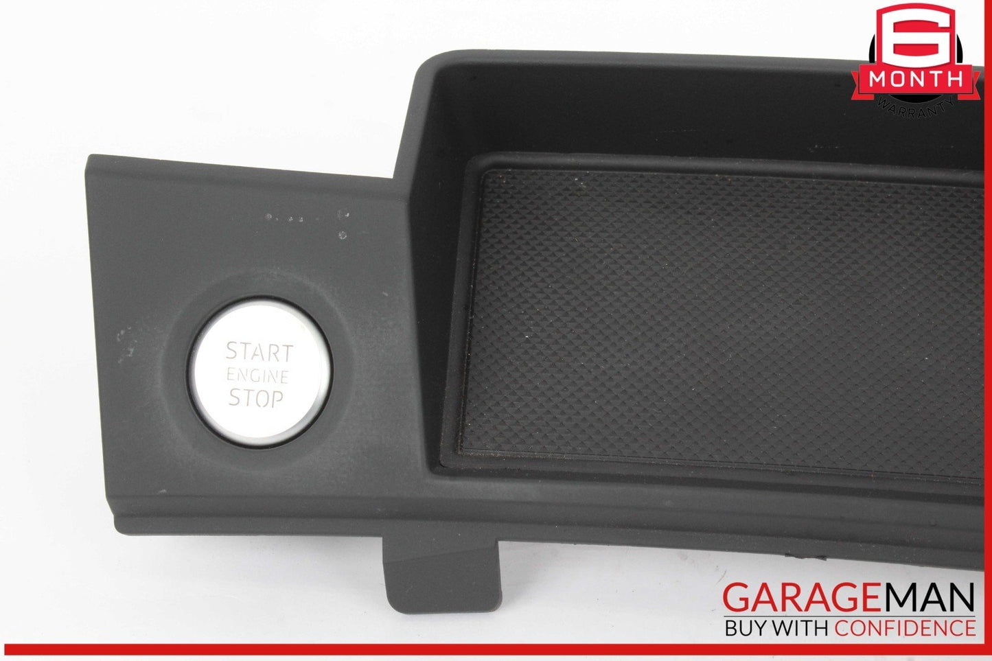 18-25 Audi Q5 Front Center Console Storage Tray Box Cover w/ Start Button OEM