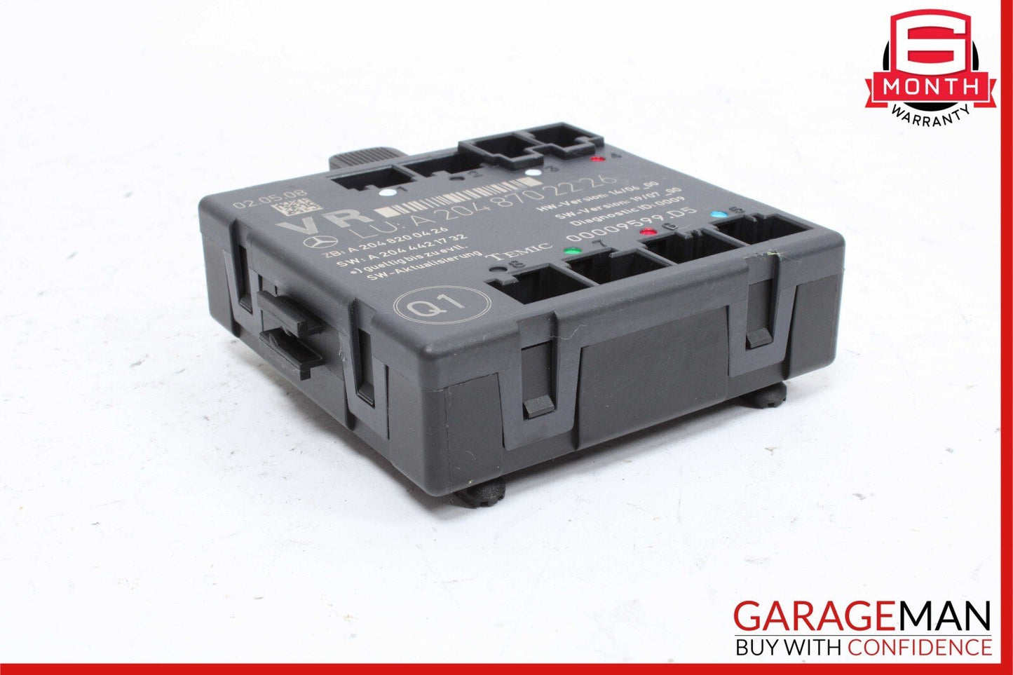 08-18 Mercedes GLK350 C350 C250 E400 Front Right Side Door Control Module Unit